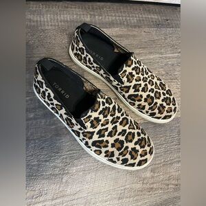 Torrid leopard slip in shoes size 8w